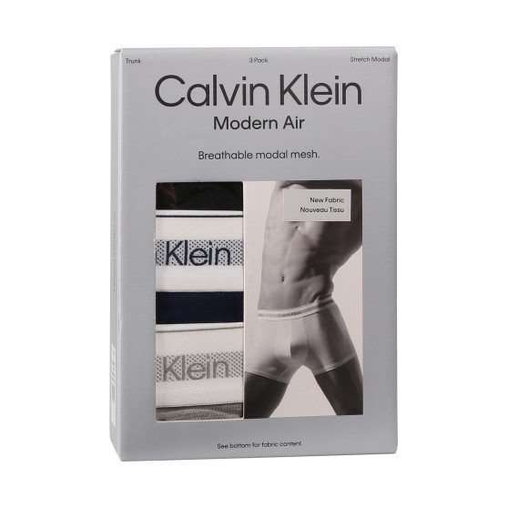 3PACK Boxers para homem Calvin Klein multicolorido (NB3953A-PS8)