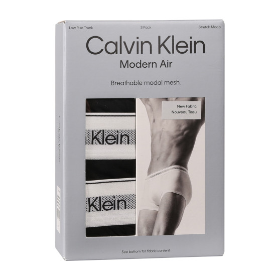 3PACK Boxers para homem Calvin Klein preto (NB3956A-UB1)