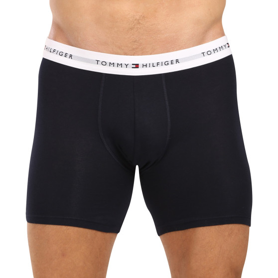 3PACK Boxers para homem Tommy Hilfiger azul escuro (UM0UM02765 0W3)