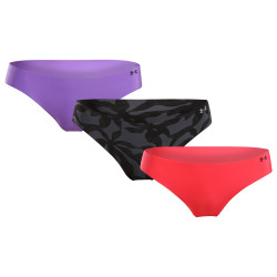 3PACK Tanga para mulher Under Armour multicolorido (1383894 001)