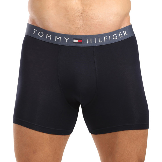 3PACK Boxers para homem Tommy Hilfiger azul escuro (UM0UM03431 0R1)