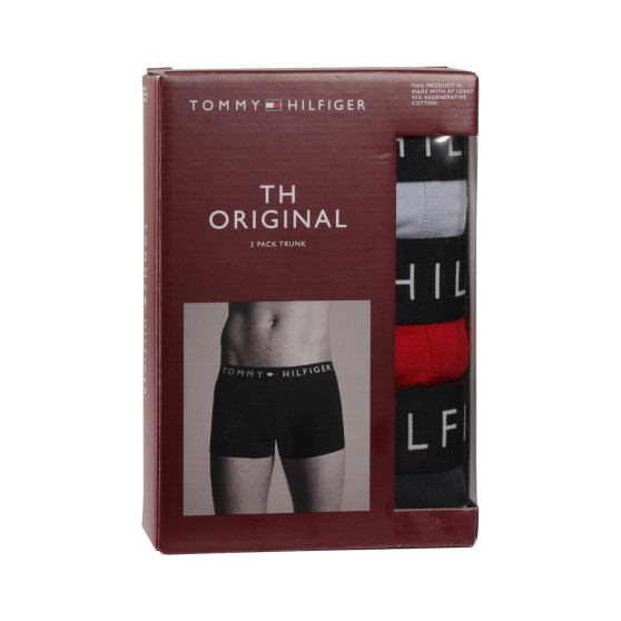 3PACK Boxers para homem Tommy Hilfiger multicolorido (UM0UM03180 0R1)