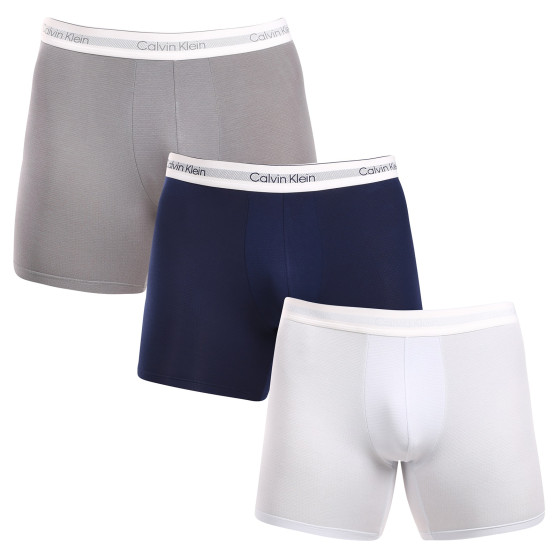 3PACK Boxers para homem Calvin Klein multicolorido (NB3954A-PS9)