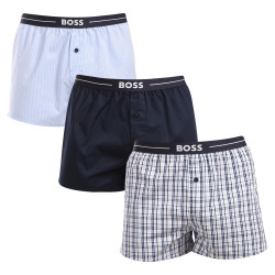 3PACK Boxers para homem BOSS multicolorido (50505677 460)