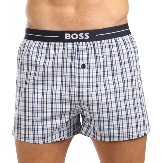 3PACK Boxers para homem BOSS multicolorido (50505677 460)