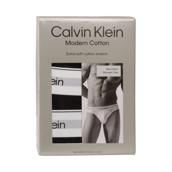 3PACK cuecas para homem Calvin Klein preto (NB3961A-UB1)