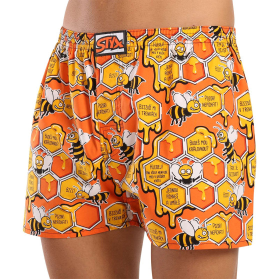 3PACK Boxers para homem Styx arte clássico borracha tamanho grande multicolorido (3E11847)