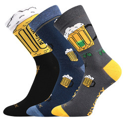 3PACK meias de homem VoXX multicolorido (Pivo-mix5)