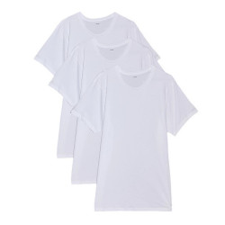 3PACK T-shirt para homem Calvin Klein branco (NB4011E-100)