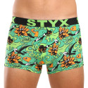 Styx Calções boxer para homem arte desporto borracha trópico (G1557)