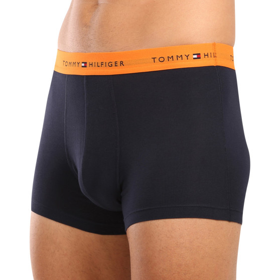 3PACK Boxers para homem Tommy Hilfiger azul escuro (UM0UM02763 0T3)