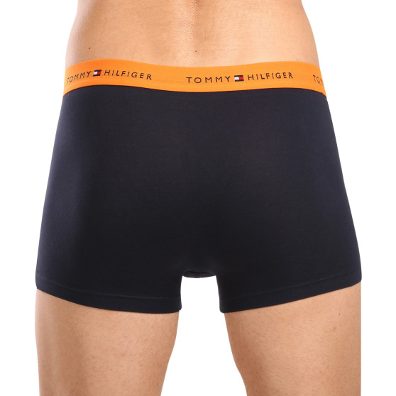 3PACK Boxers para homem Tommy Hilfiger azul escuro (UM0UM02763 0T3)