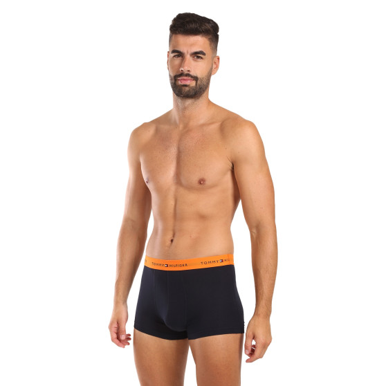 3PACK Boxers para homem Tommy Hilfiger azul escuro (UM0UM02763 0T3)