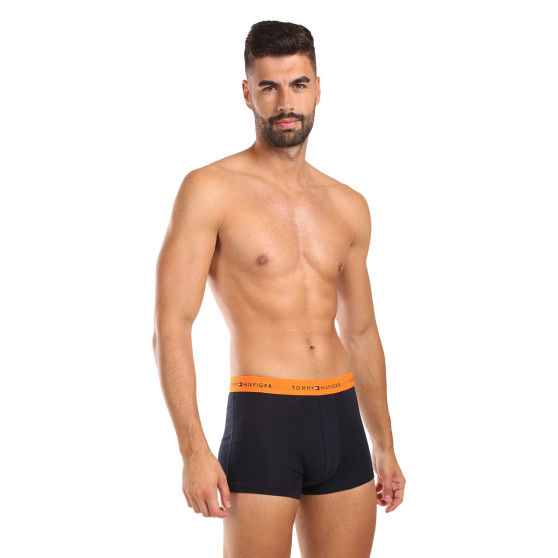 3PACK Boxers para homem Tommy Hilfiger azul escuro (UM0UM02763 0T3)