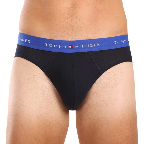 3PACK cuecas para homem Tommy Hilfiger azul escuro (UM0UM02904 0Y1)