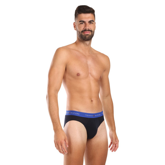 3PACK cuecas para homem Tommy Hilfiger azul escuro (UM0UM02904 0Y1)