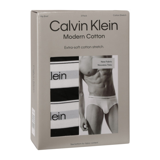 3PACK cuecas para homem Calvin Klein preto (NB3962A-UB1)