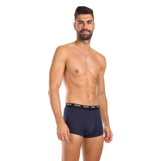 5PACK Boxers para homem HUGO multicolorido (50479944 973)