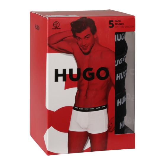 5PACK Boxers para homem HUGO multicolorido (50479944 973)