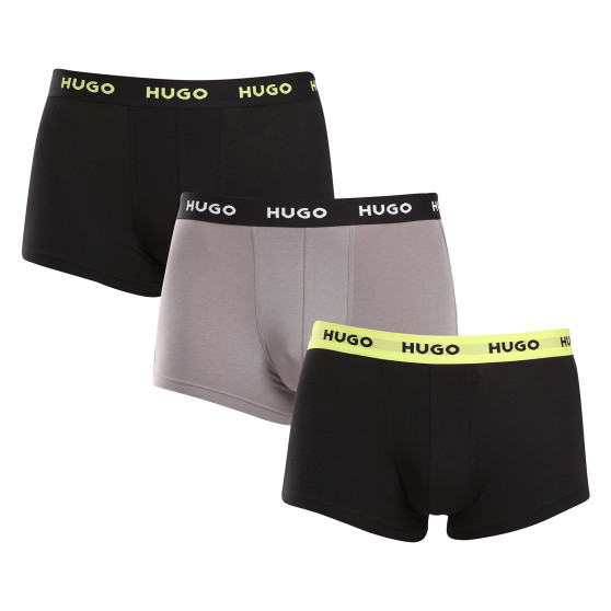 3PACK Boxers para homem HUGO multicolorido (50517878 986)