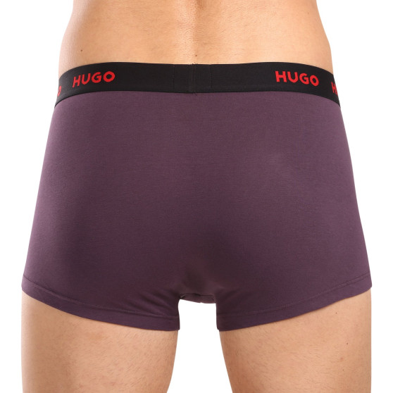 3PACK Boxers para homem HUGO multicolorido (50517878 987)