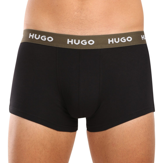 3PACK Boxers para homem HUGO multicolorido (50517878 987)