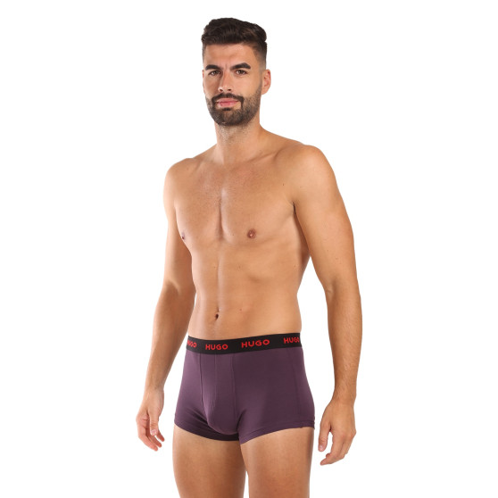 3PACK Boxers para homem HUGO multicolorido (50517878 987)