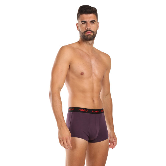 3PACK Boxers para homem HUGO multicolorido (50517878 987)