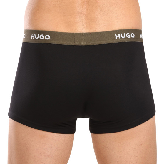 3PACK Boxers para homem HUGO preto (50517878 988)