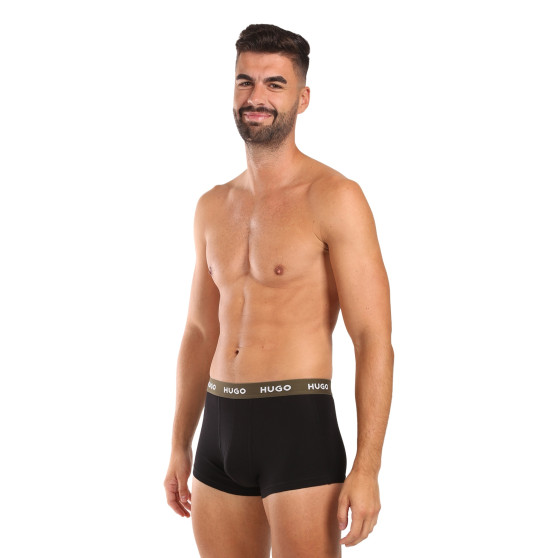 3PACK Boxers para homem HUGO preto (50517878 988)