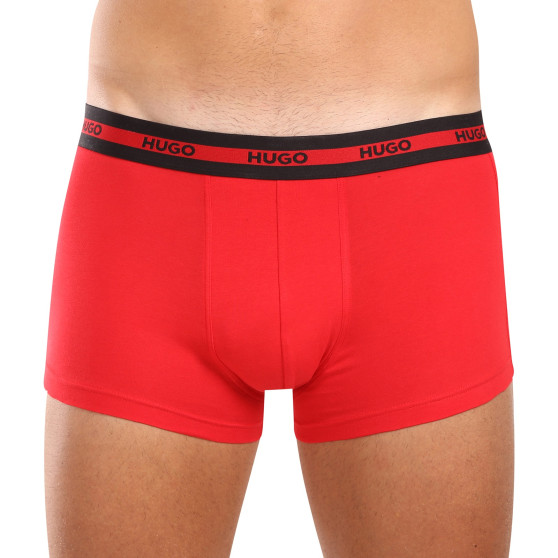 3PACK Boxers para homem HUGO multicolorido (50517883 960)