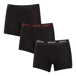 3PACK Boxers para homem HUGO preto (50517886 991)