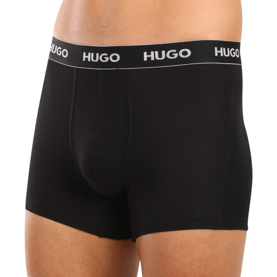 3PACK Boxers para homem HUGO preto (50517886 991)