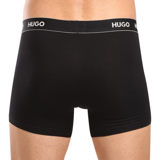 3PACK Boxers para homem HUGO preto (50517886 991)