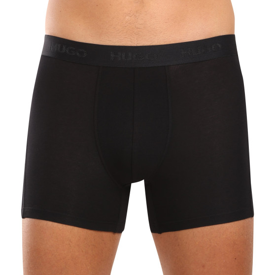 3PACK Boxers para homem HUGO preto (50517886 991)