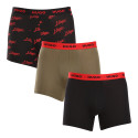 3PACK Boxers para homem HUGO multicolorido (50517887 984)