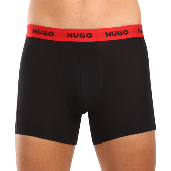 3PACK Boxers para homem HUGO multicolorido (50517887 984)