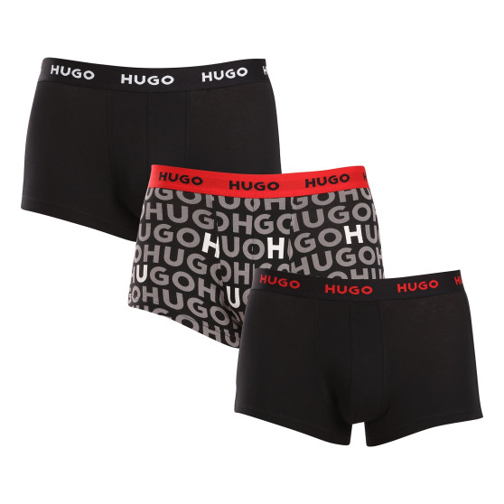 3PACK Boxers para homem HUGO multicolorido (50517894 980)