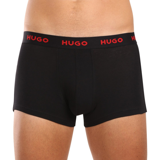 3PACK Boxers para homem HUGO multicolorido (50517894 980)