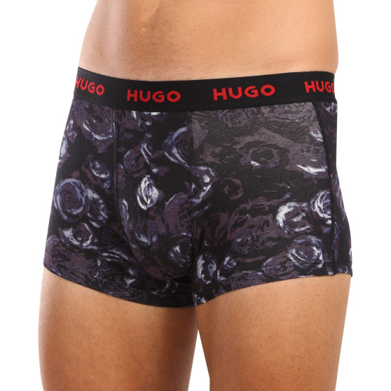 3PACK Boxers para homem HUGO multicolorido (50517894 982)