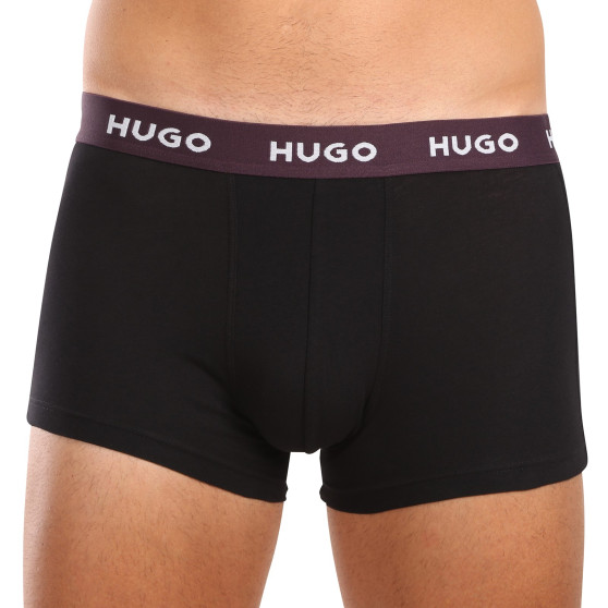 3PACK Boxers para homem HUGO multicolorido (50517894 982)