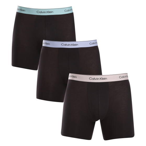 3PACK Boxers para homem Calvin Klein preto (NB3964A-U2Y)