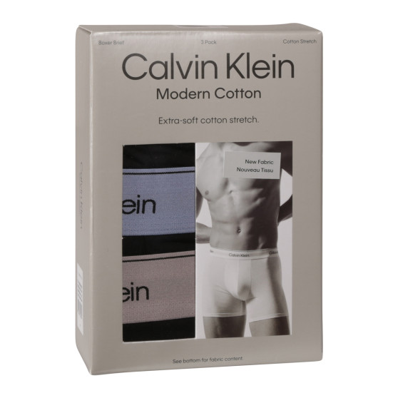 3PACK Boxers para homem Calvin Klein preto (NB3964A-U2Y)