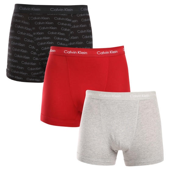 3PACK Boxers para homem Calvin Klein multicolorido (NB3056A-QYP)