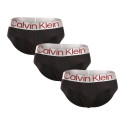 3PACK cuecas para homem Calvin Klein preto (NB3073A-Q09)