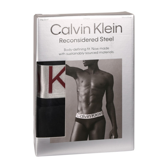 3PACK cuecas para homem Calvin Klein preto (NB3073A-Q09)