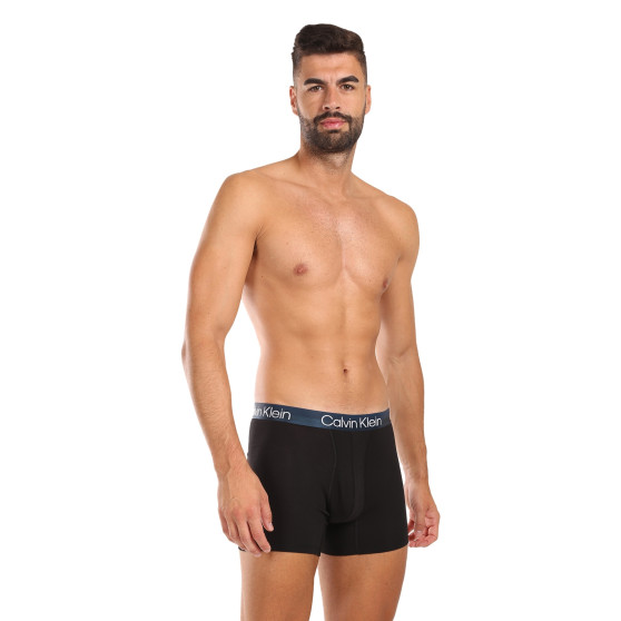 3PACK Boxers para homem Calvin Klein preto (NB2971A-PZI)