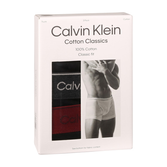 3PACK Boxers para homem Calvin Klein preto (NB4002A-PRU)