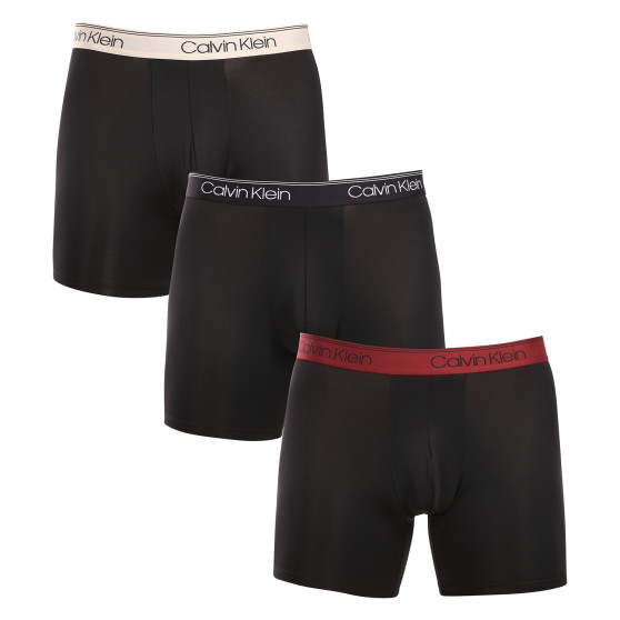 3PACK Boxers para homem Calvin Klein preto (NB2570A-Q84)