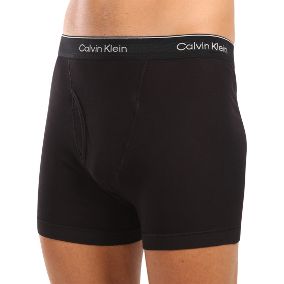 3PACK Boxers para homem Calvin Klein preto (NB4003A-001)